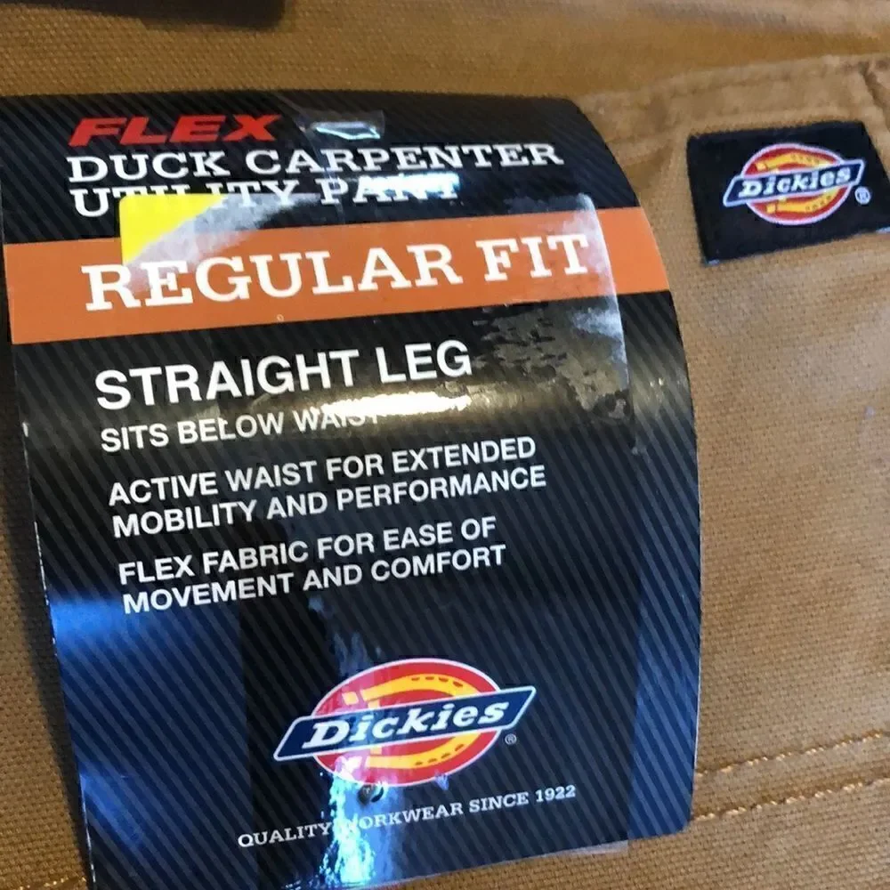 Genuine Dickies Men's Flex Duck Utility Jean 38 waist